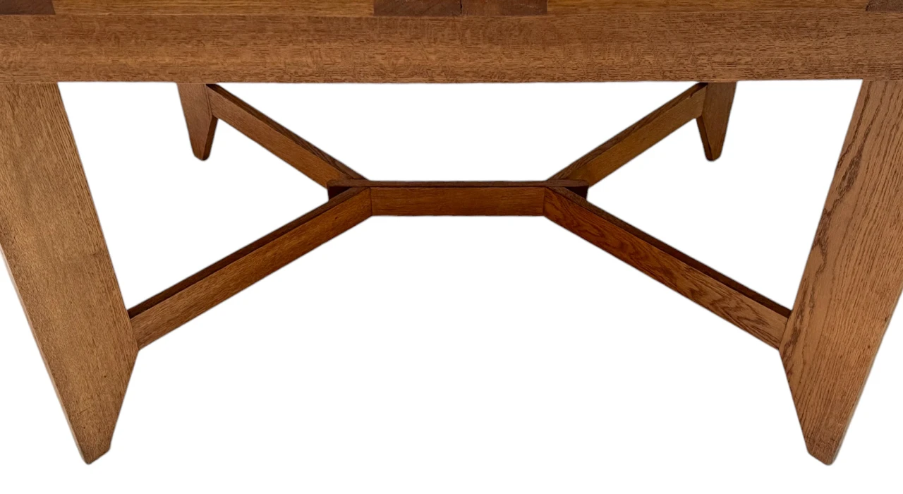 Hendrik Wouda Art Deco Modernist Extending Dining Room Table for Pander, 1924